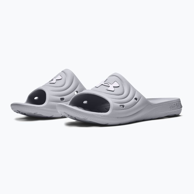 Pánske šľapky Under Armour Locker IV SL mod grey/mod grey/white 10