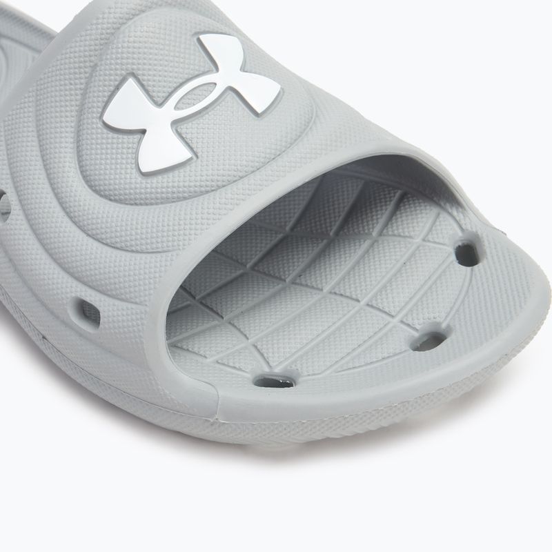 Pánske šľapky Under Armour Locker IV SL mod grey/mod grey/white 7