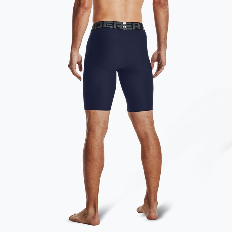 Pánske šortky Under Armour HG Armour Long Shorts midnight navy/white 3