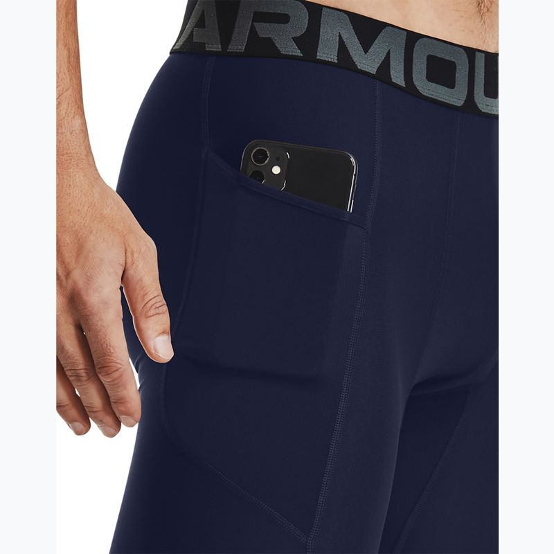 Pánske šortky Under Armour HG Armour Long Shorts midnight navy/white 6