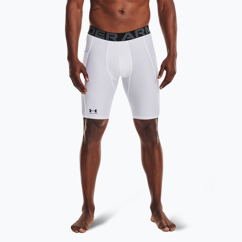 Pánske šortky Under Armour HG Armour Long Shorts white/black