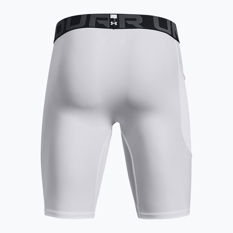 Pánske šortky Under Armour HG Armour Long Shorts white/black 6