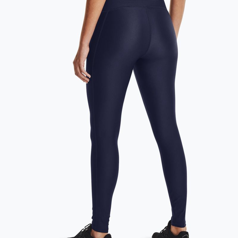 Under Armour HeatGear® Armour HiRise dámske tréningové legíny námornícka modrá 1365336 3