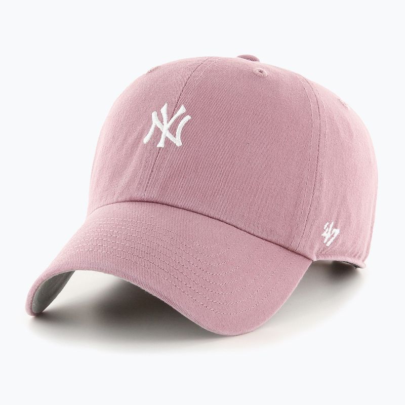 47 Značka MLB New York Yankees Base Runner čiapka CLEAN UP fialová