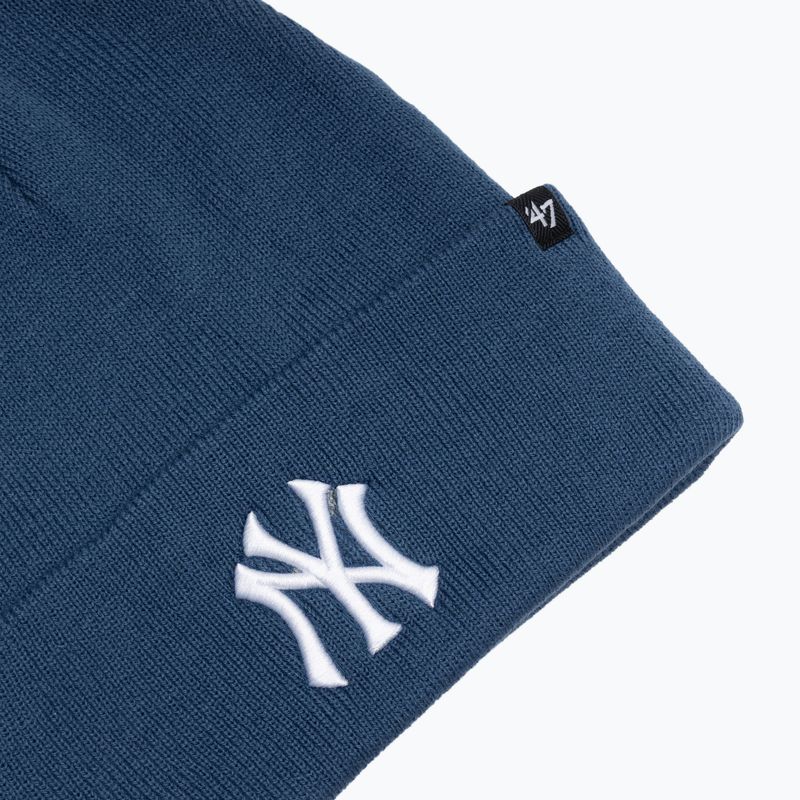 Zimná čiapka 47 Brand MLB New York Yankees Haymaker timber blue 3