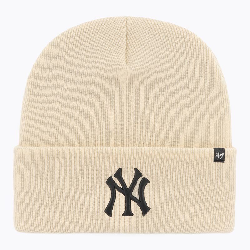 Zimná čiapka 47 Brand MLB New York Yankees Haymaker natural
