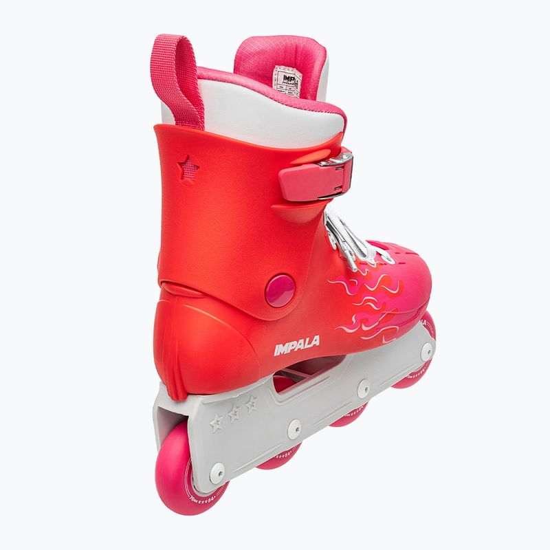 Dámske kolieskové korčule IMPALA Lightspeed Inline Skate flames 3
