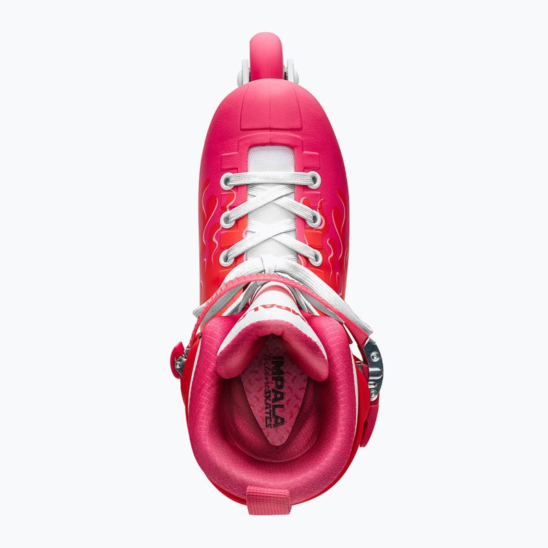 Dámske kolieskové korčule IMPALA Lightspeed Inline Skate flames 5