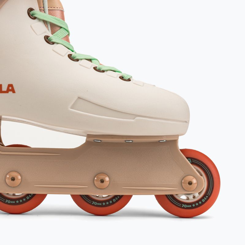 Dámske inline korčule IMPALA Lightspeed white and beige IMPINLINE1 8