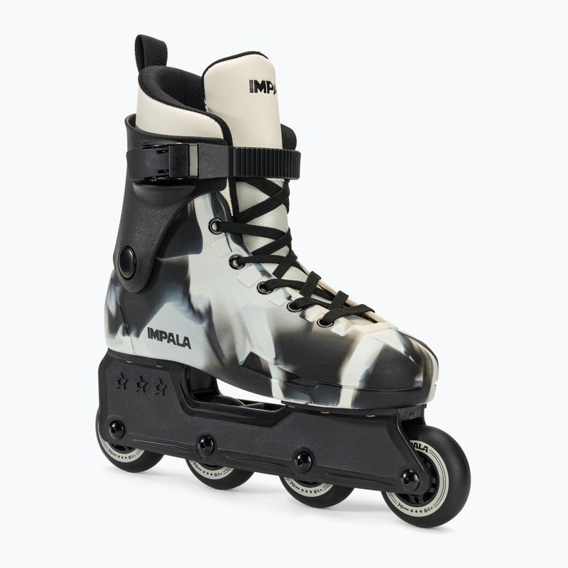 Dámske kolieskové korčule IMPALA Lightspeed Inline Skate monochrome marble