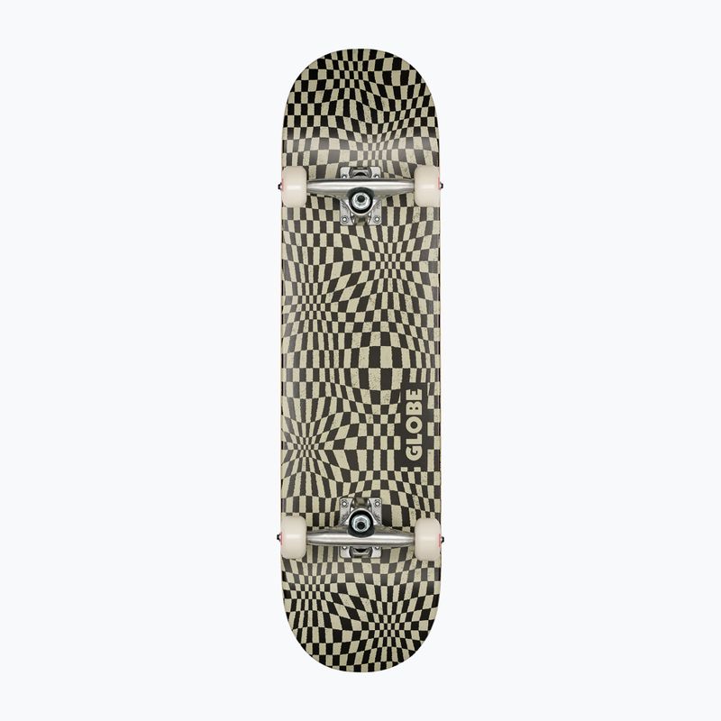 Klasický skateboard Globe G0 Checked Out black/off-white 3