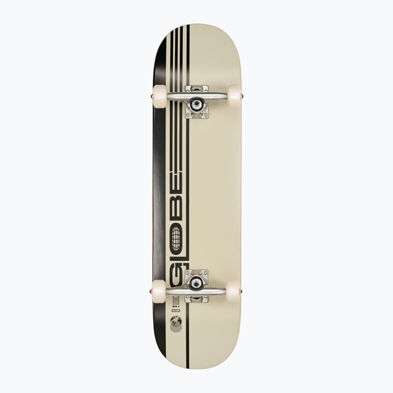 Klasický skateboard  Globe G0 Strype Hard black/off-white 3