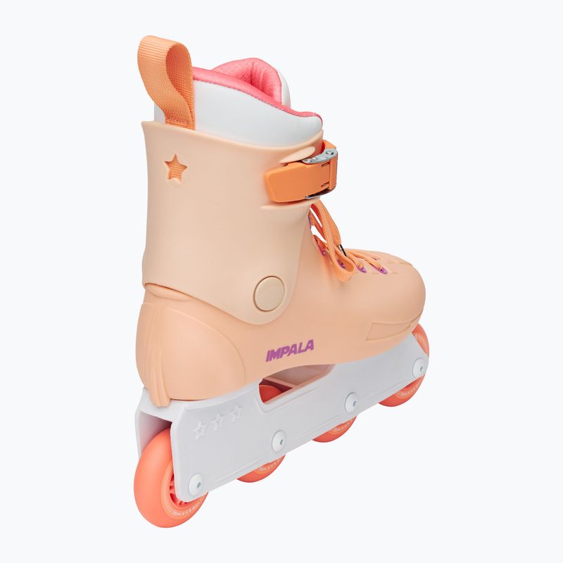 Dámske kolieskové korčule IMPALA Lightspeed Inline Skate apricot 3