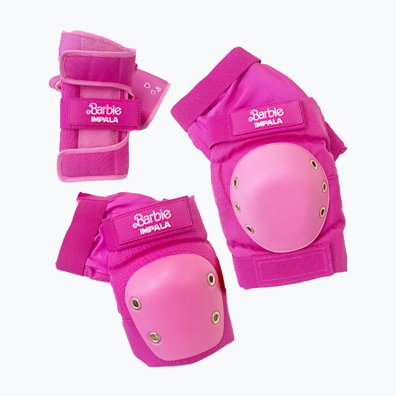 Sada detských chráničov IMPALA Protective barbie pink