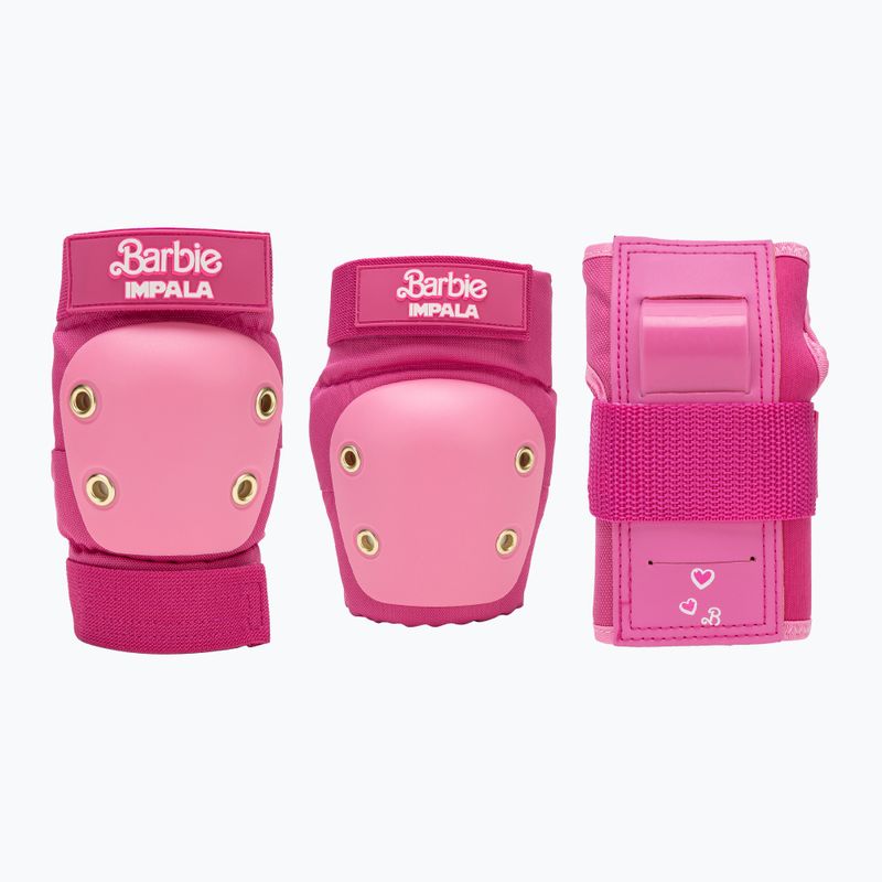Sada detských chráničov IMPALA Protective barbie pink