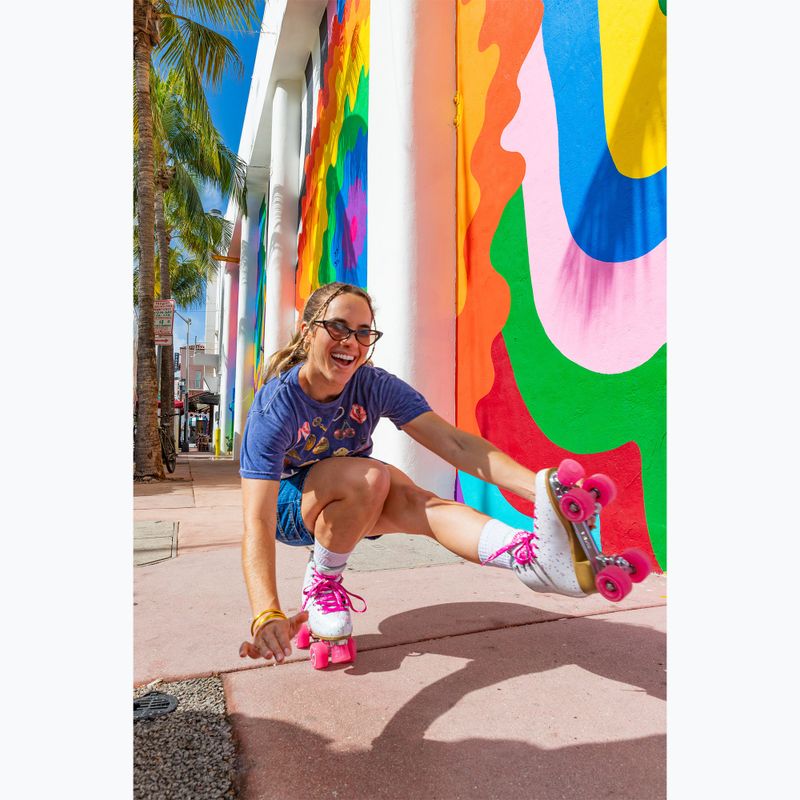 Dámske kolieskové korčule IMPALA Quad Skate confetti 11