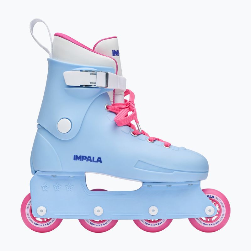 Dámske kolieskové korčule IMPALA Lightspeed Inline Skate blue raspberry 2