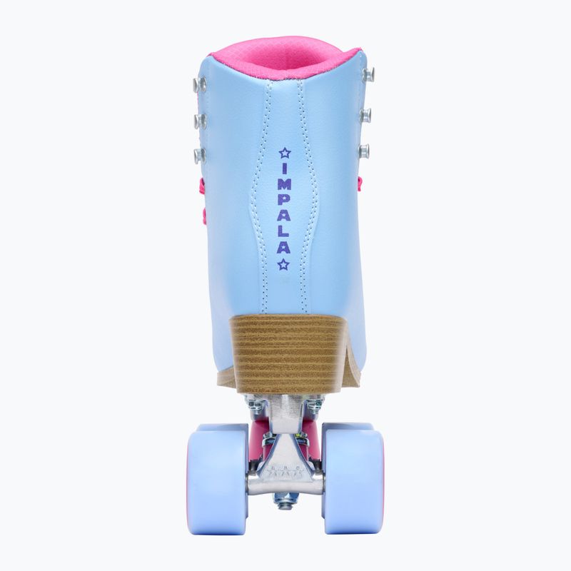 Dámske kolieskové korčule IMPALA Quad Skate blue raspberry 4