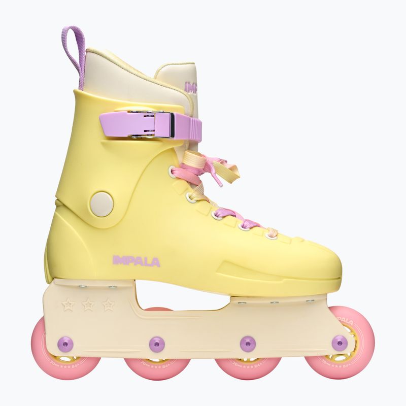 Dámske kolieskové korčule IMPALA Lightspeed Inline Skate buttercup yellow 2