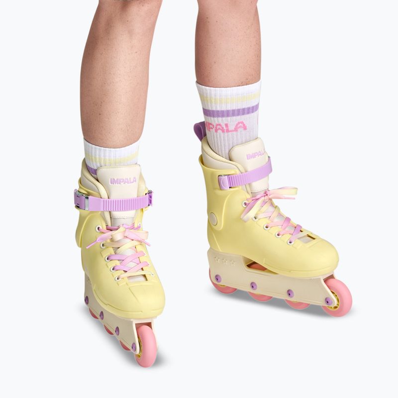 Dámske kolieskové korčule IMPALA Lightspeed Inline Skate buttercup yellow 7