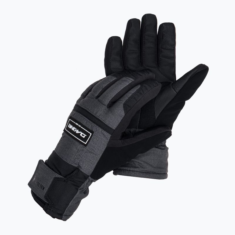 Dakine Bronco Gore-Tex pánske snowboardové rukavice šedo-čierne D10003529