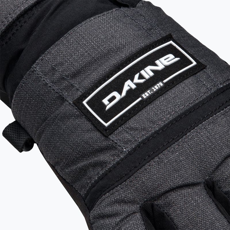 Dakine Bronco Gore-Tex pánske snowboardové rukavice šedo-čierne D10003529 4