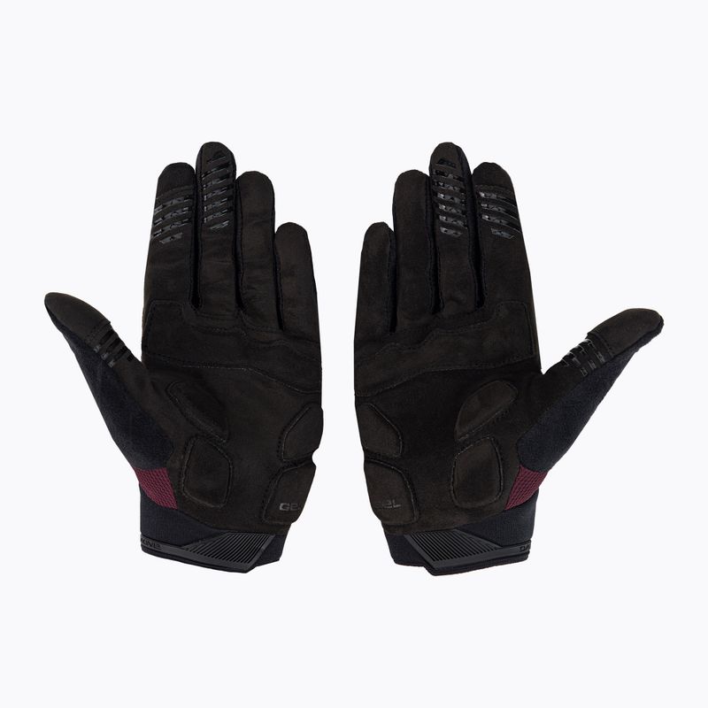 Dámske cyklistické rukavice Dakine Syncline Gel burgundy-black D10003741 2