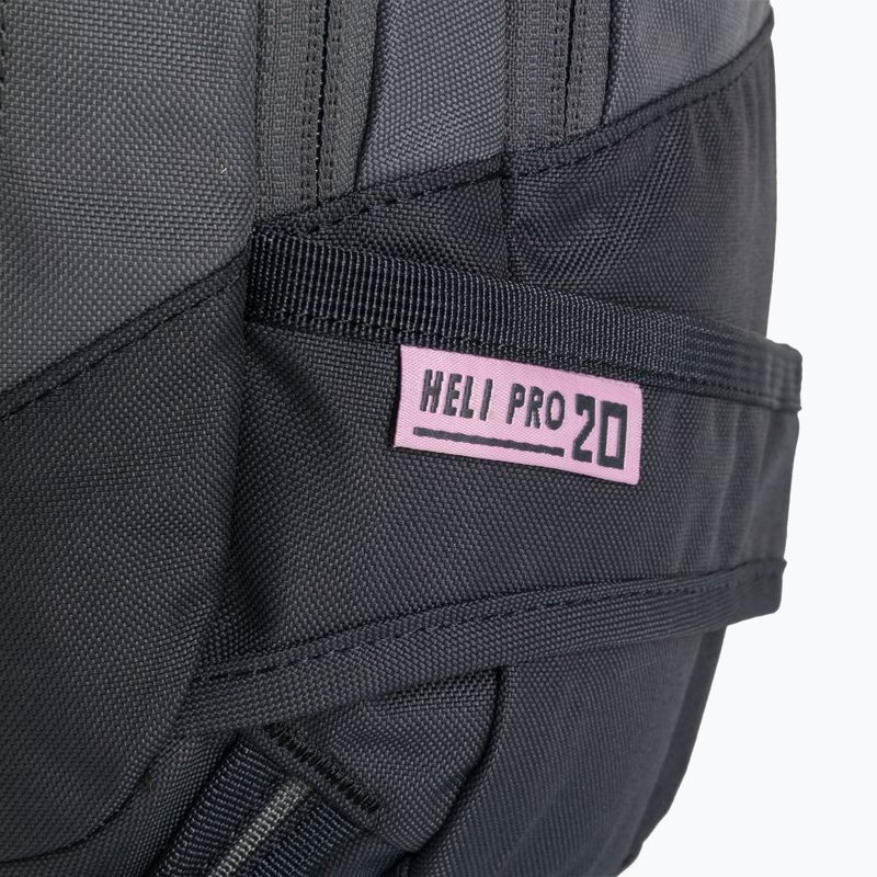 Dakine Team Heli Pro 20 dámsky batoh na snowboard šedý D10003829 6