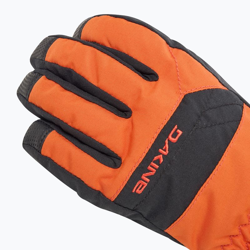 Detské snowboardové rukavice Dakine Yukon Pureed Pumpkin 4