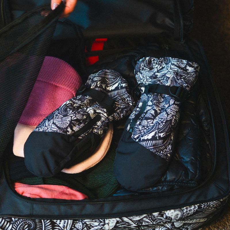 Pánske snowboardové rukavice Dakine Sequoia Gore-Tex Mitt kingdom black 4