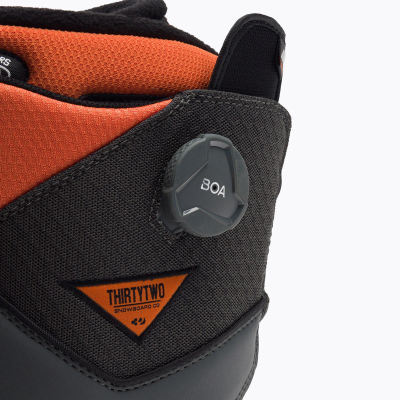Pánske topánky na snowboard THIRTYTWO Lashed Double Boa Bradshaw Orange 8105000453 6