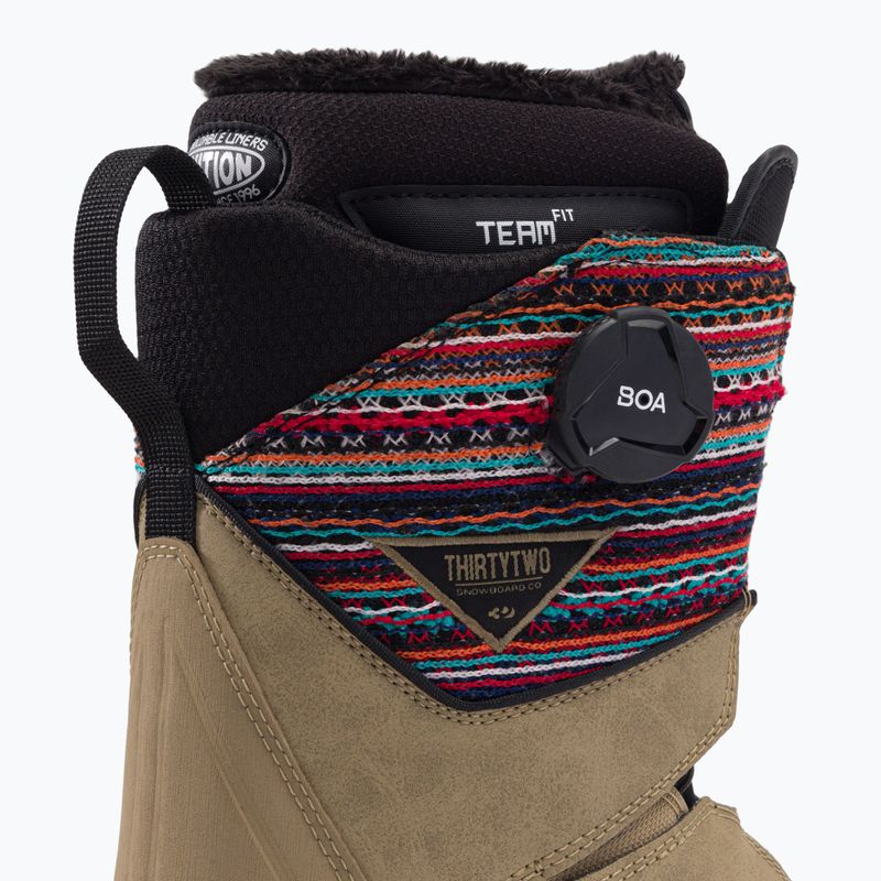 Dámske topánky na snowboard THIRTYTWO Lashed Double Boa W'S beige 8205000207 8