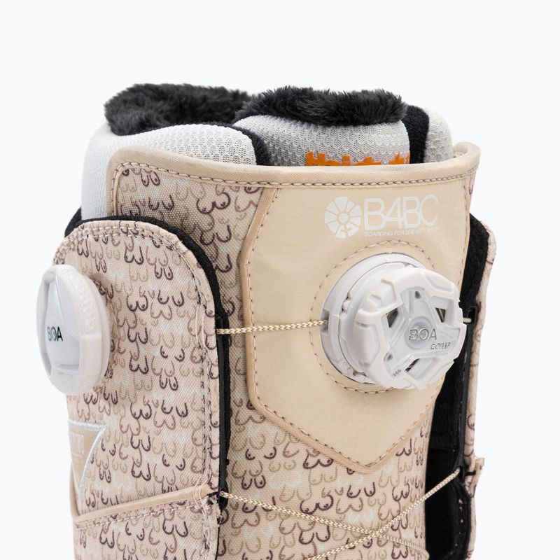 Dámske topánky na snowboard THIRTYTWO Lashed Double Boa W'S B4Bc '22 beige 8207000033 6