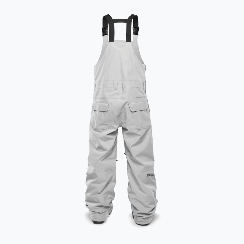 Pánske snowboardové nohavice ThirtyTwo Basement Bib charcoal 2