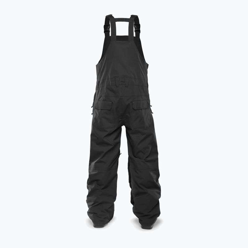 Pánske snowboardové nohavice ThirtyTwo Basement Bib black 2
