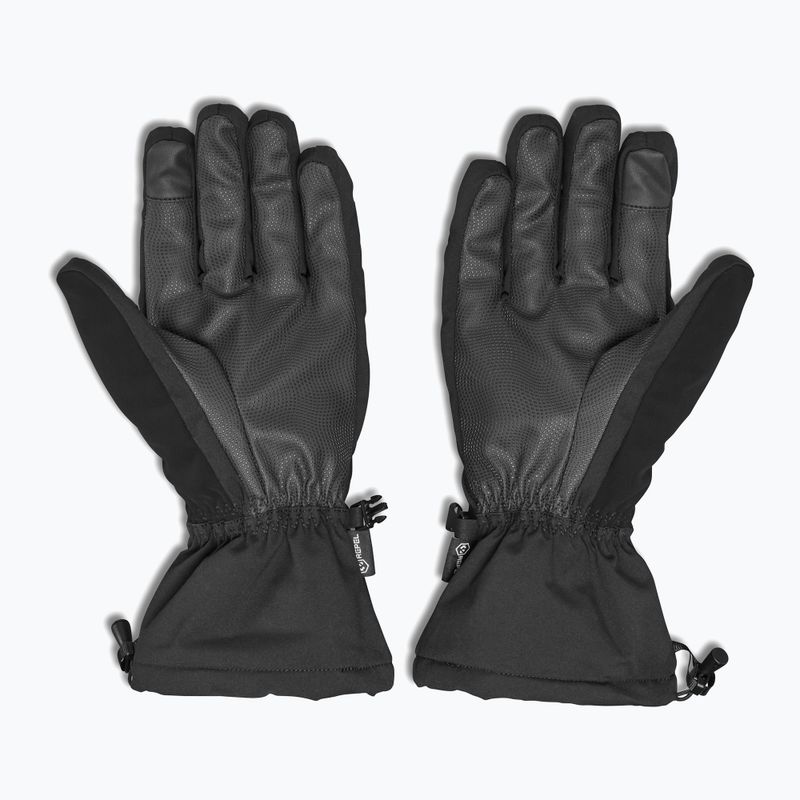 Pánske snowboardové rukavice ThirtyTwo Lashed black/black 2
