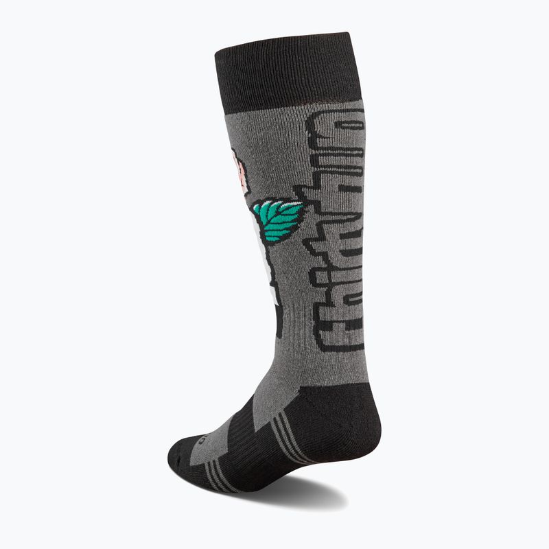 Pánske snowboardové ponožky ThirtyTwo TM Merino black/charcoal 2