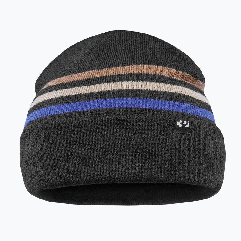 Pánska zimná čiapka ThirtyTwo 32 Stripe Beanie black/blue