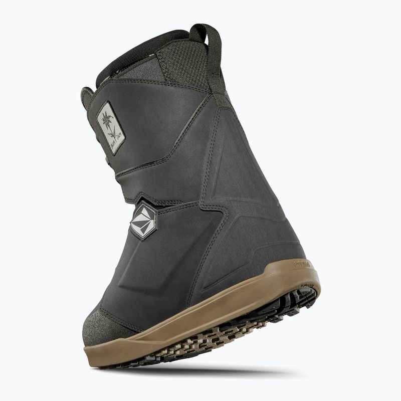 Pánske snowboardové topánky ThirtyTwo Lashed Double Boa X Volcom '24 black/gum 7