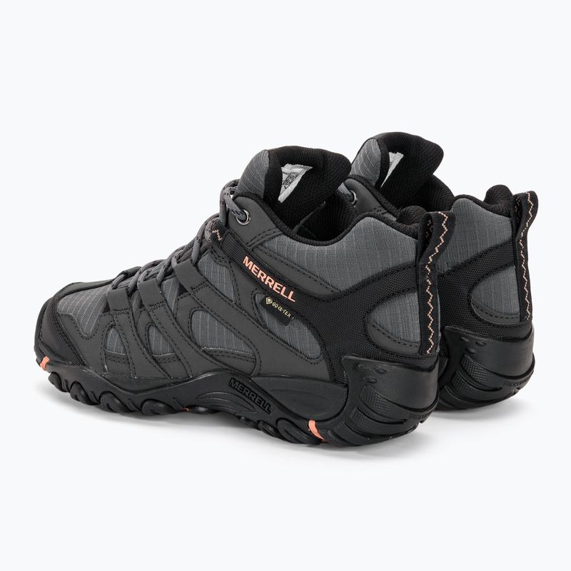 Dámske turistické topánky Merrell Claypool Sport Mid GTX grey/peach 3