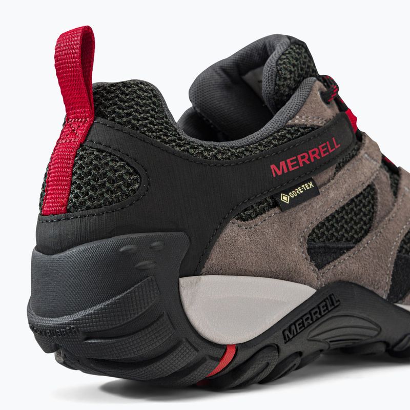 Merrell Alverstone GTX pánske turistické topánky black/grey J036213 9