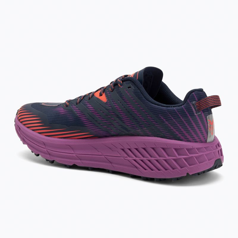 Dámske bežecké topánky HOKA Speedgoat 4 outer space/hot coral 3