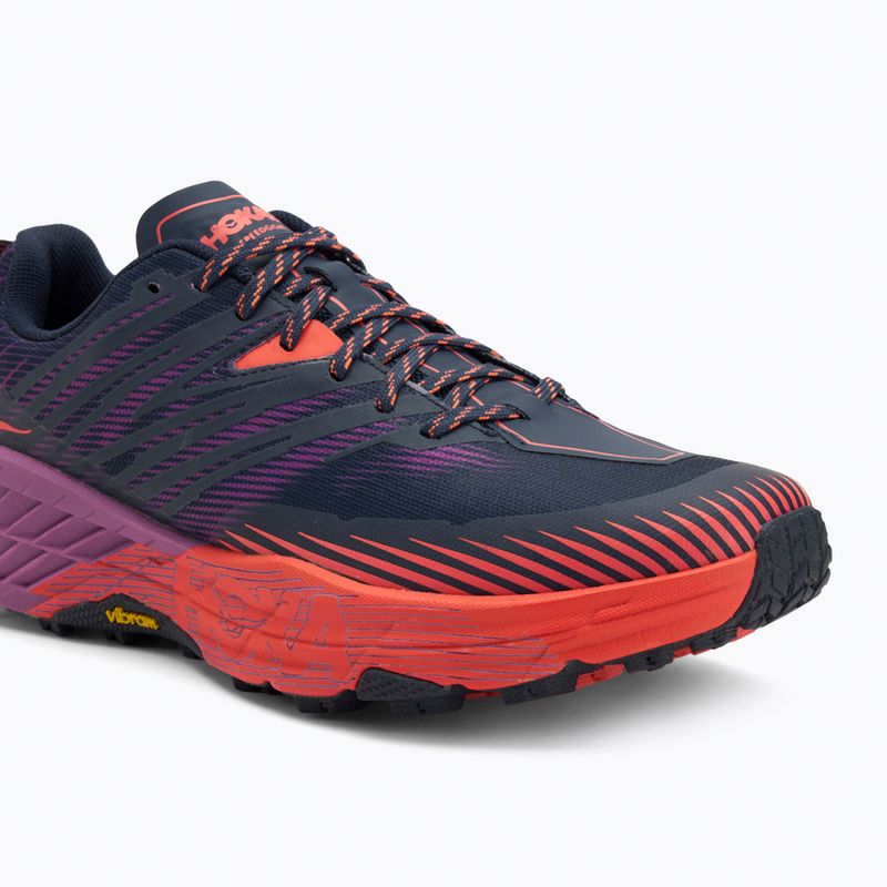 Dámske bežecké topánky HOKA Speedgoat 4 outer space/hot coral 7