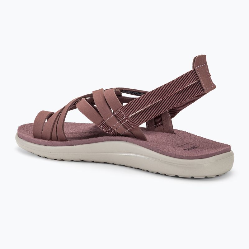Dámske sandále Teva Voya Strappy Leather twilight mauve 3