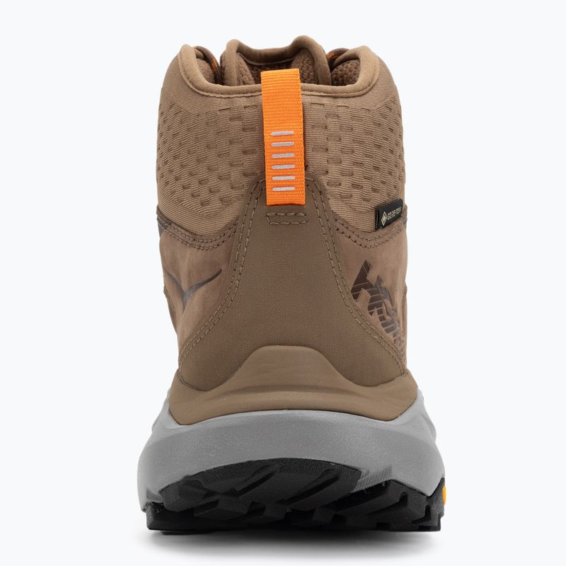 Pánske trekové topánky HOKA Kaha GTX otter/persimmon/orange 6