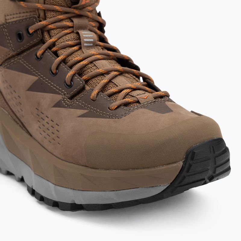 Pánske trekové topánky HOKA Kaha GTX otter/persimmon/orange 7