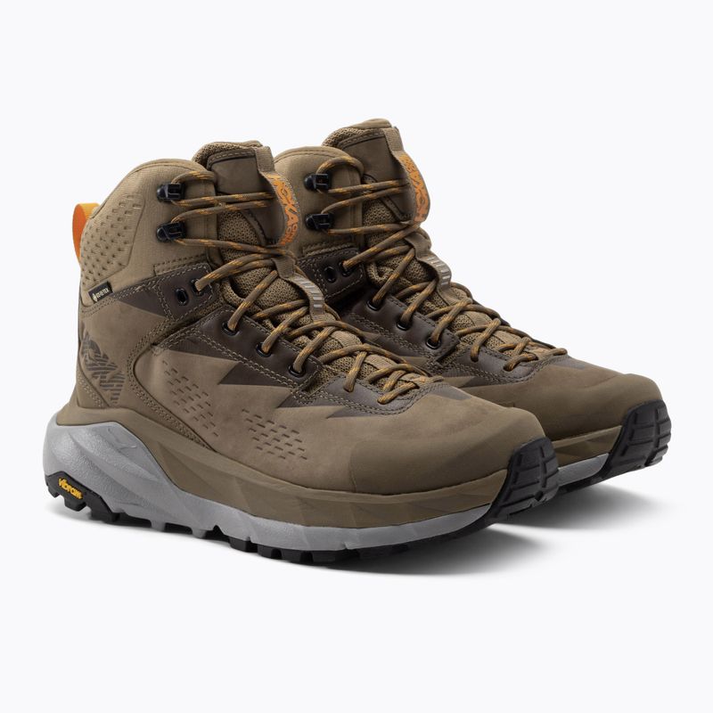 Pánske trekové topánky HOKA Kaha GTX brown 1112030 5