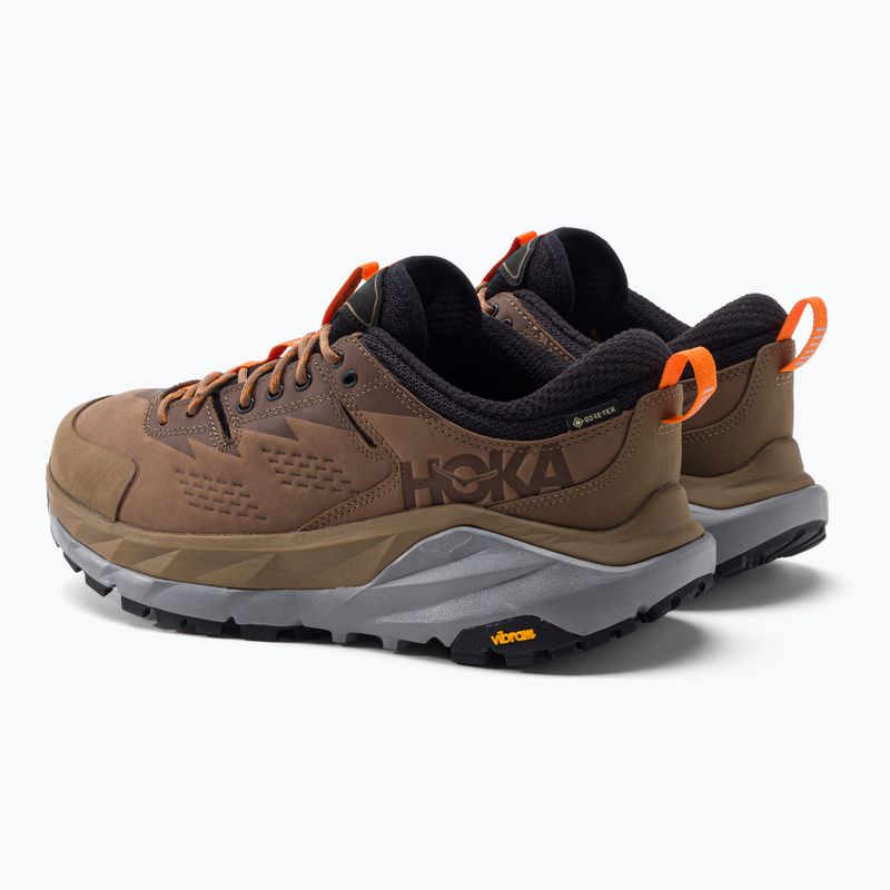Pánske trekové topánky HOKA Kaha Low GTX brown 1118586 3