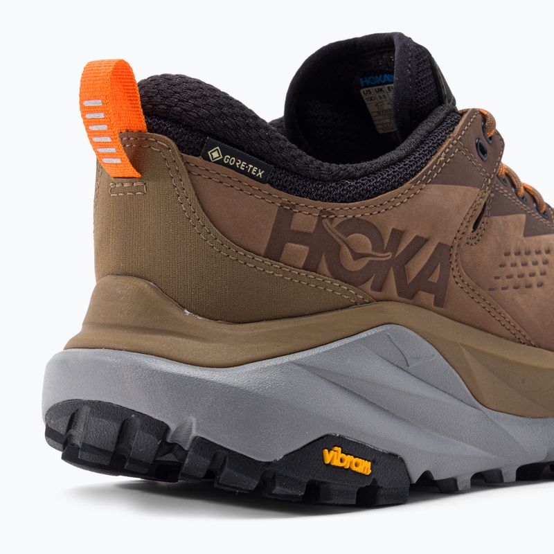 Pánske trekové topánky HOKA Kaha Low GTX brown 1118586 7
