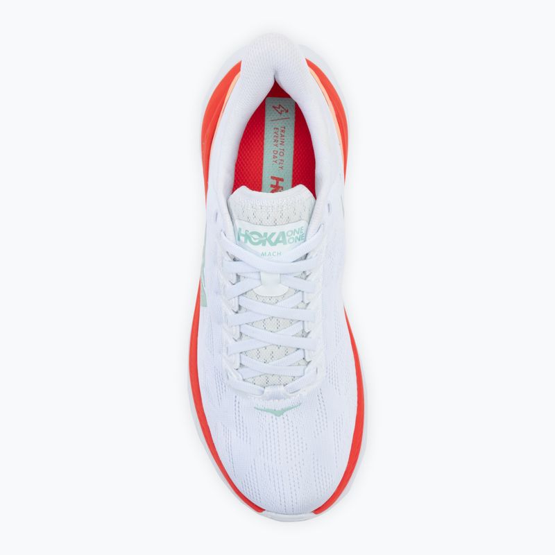Dámska bežecká obuv HOKA Mach 4 white/fiesta 6